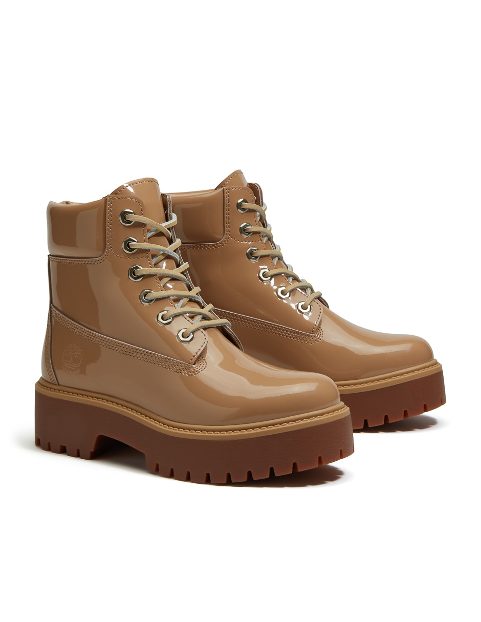 Bota al tobillo timberland stone street de piel para mujer