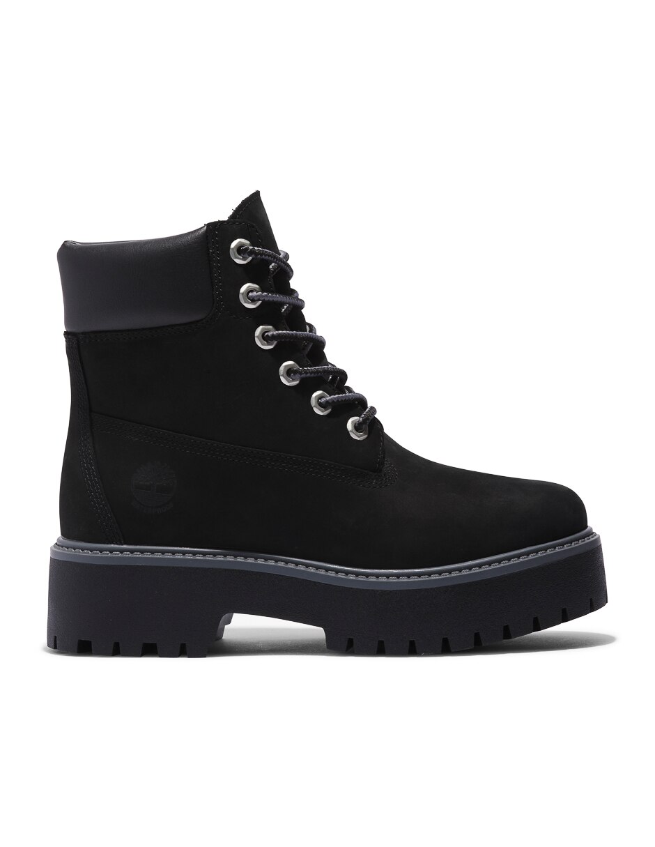 Bota al tobillo de piel para mujer 8
