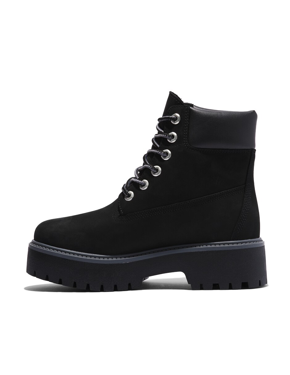 Bota al tobillo de piel para mujer 3