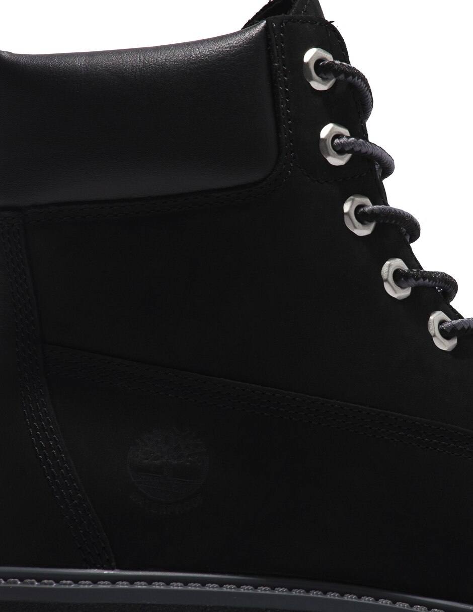 Bota al tobillo de piel para mujer 6