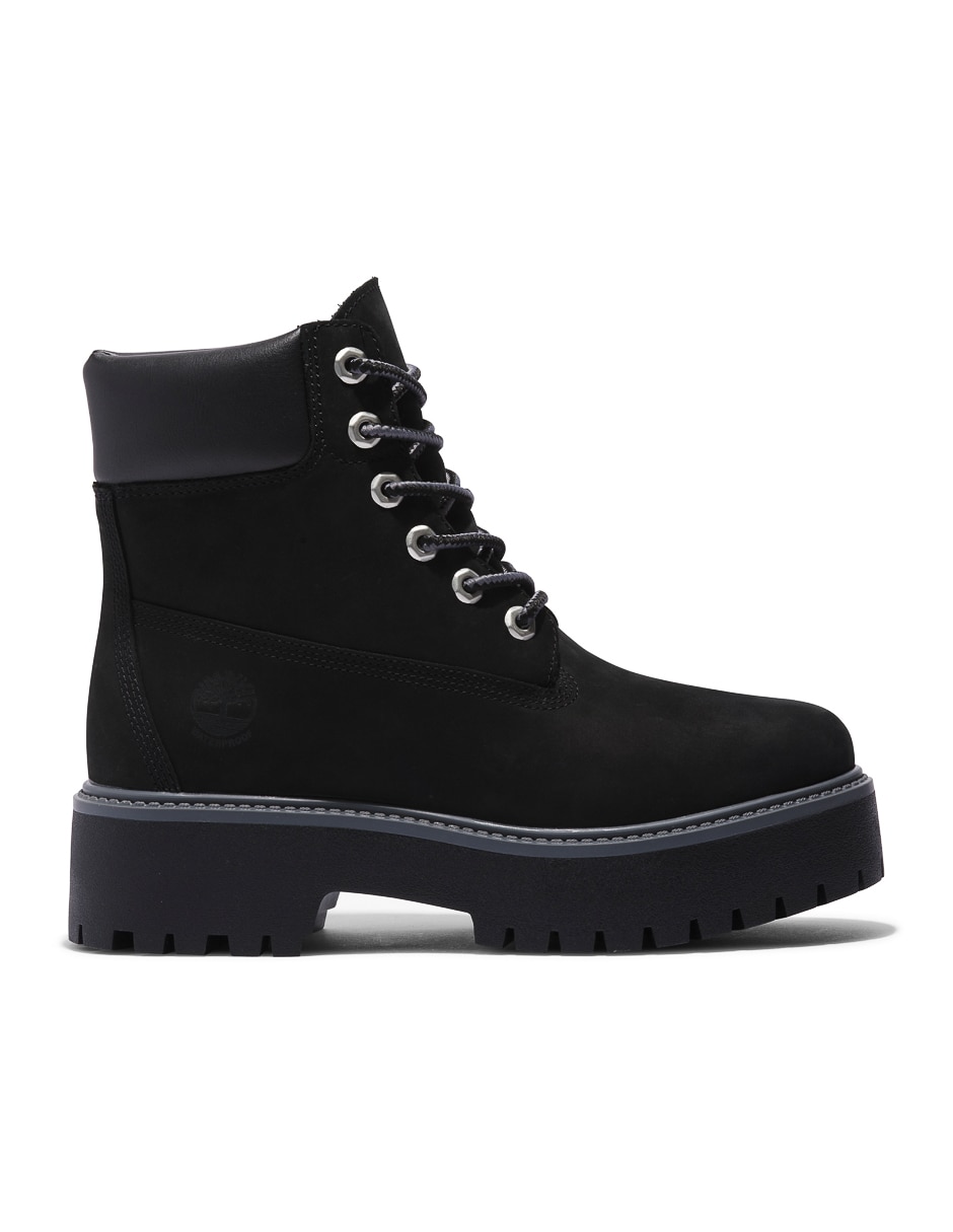 Bota al tobillo de piel para mujer 7