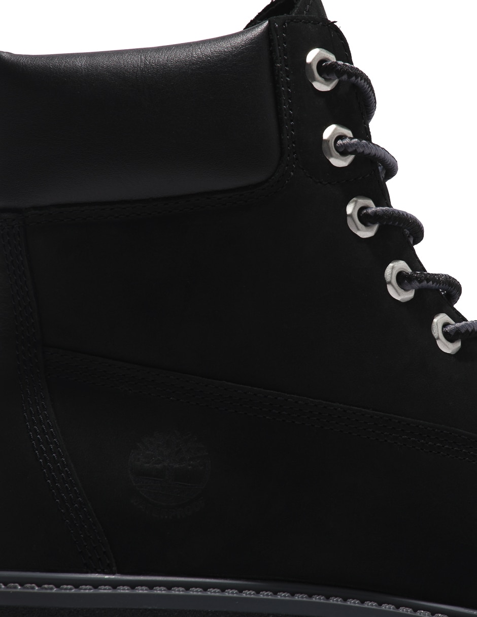 Bota al tobillo de piel para mujer 8