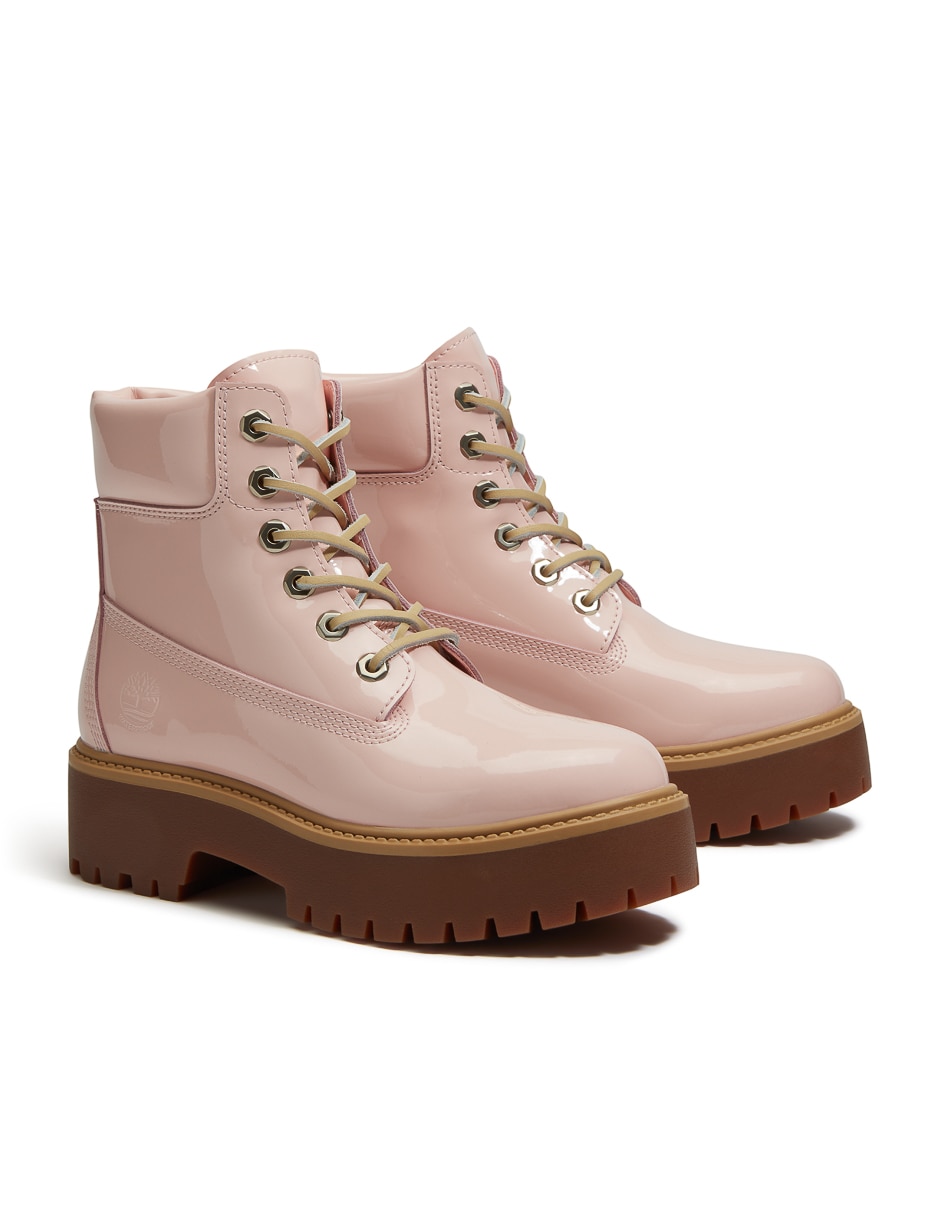 Bota al tobillo timberland stone street de piel para mujer