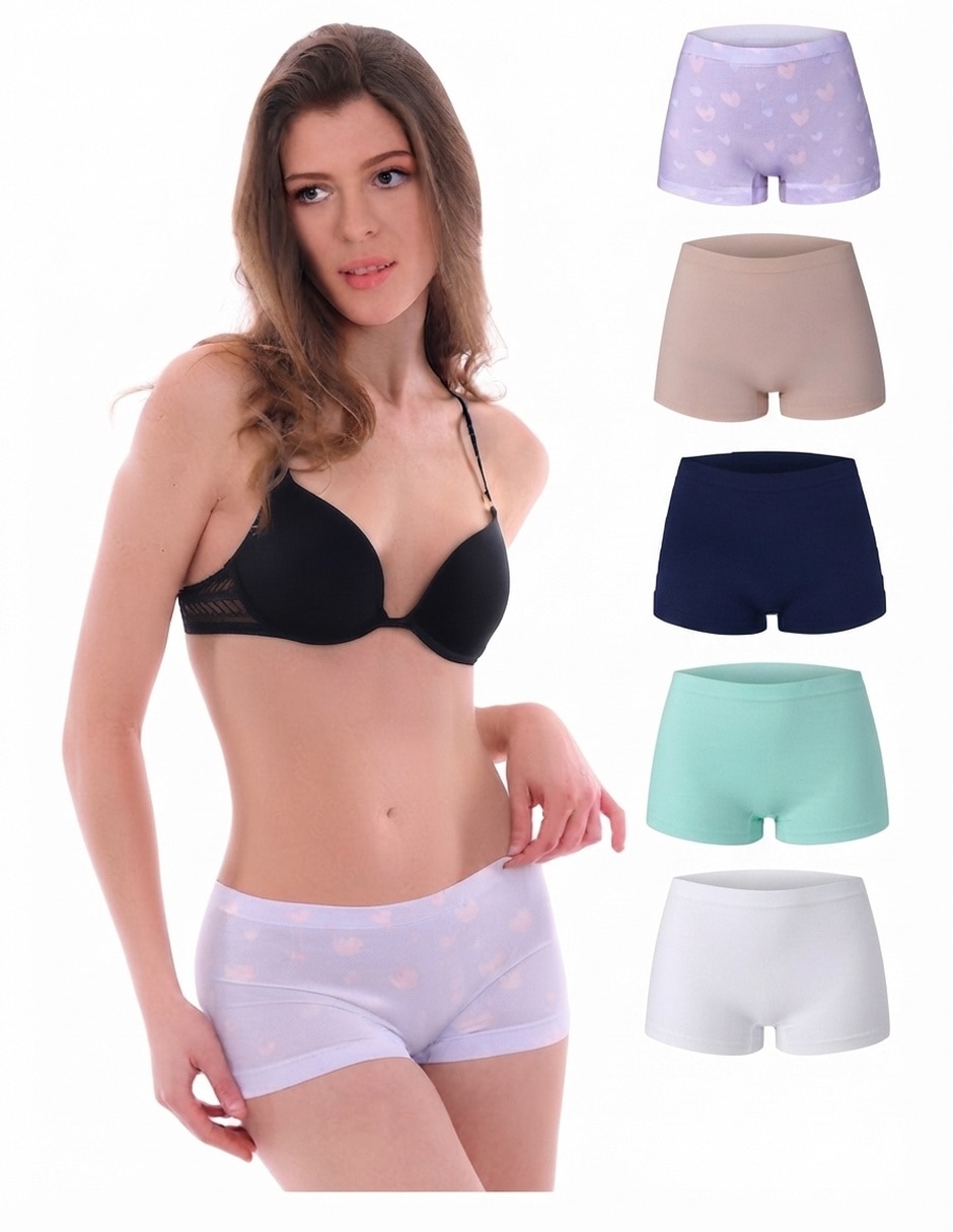 Bóxer de Poliamida y elastano para mujer