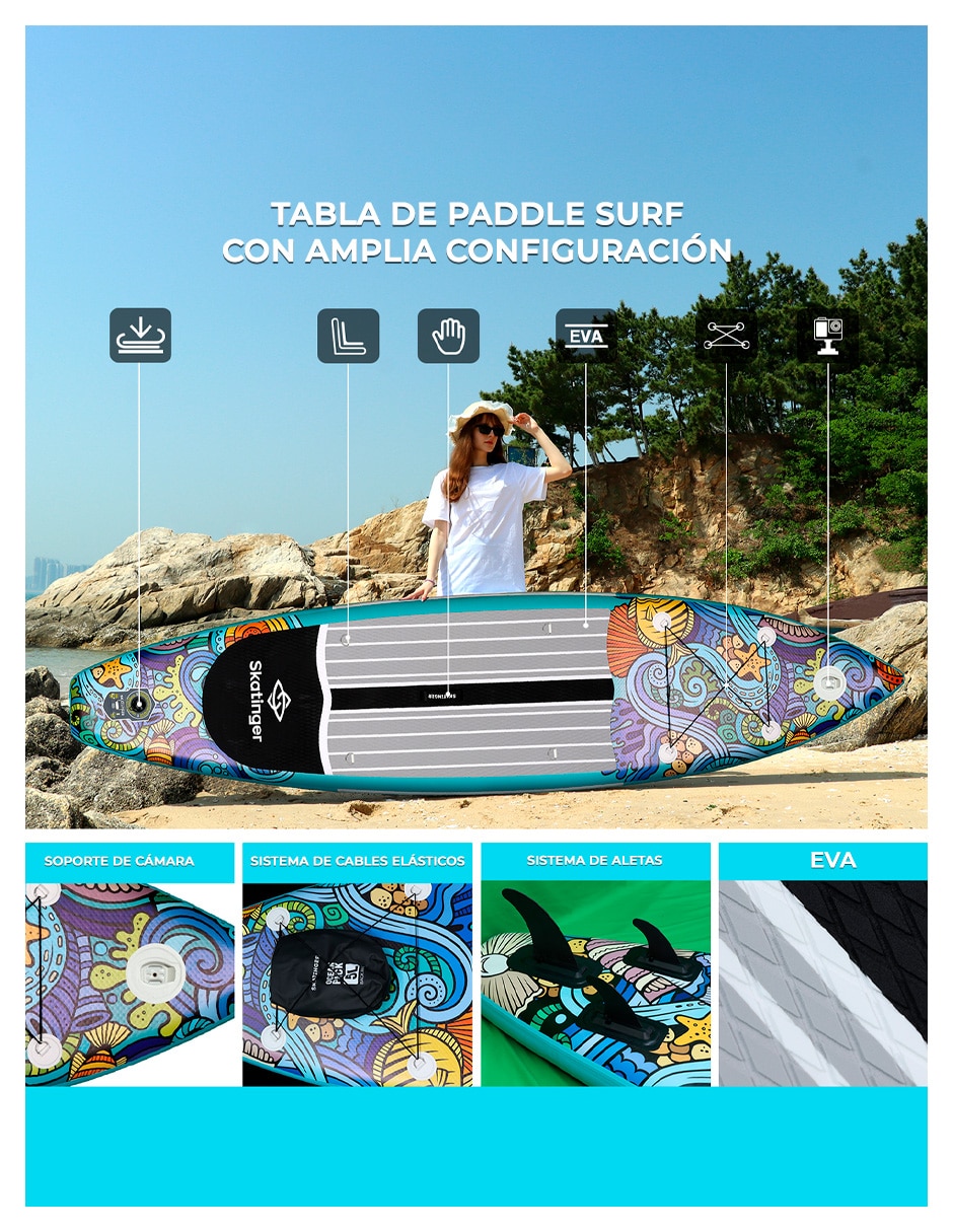 Paddle board surf Undine 7