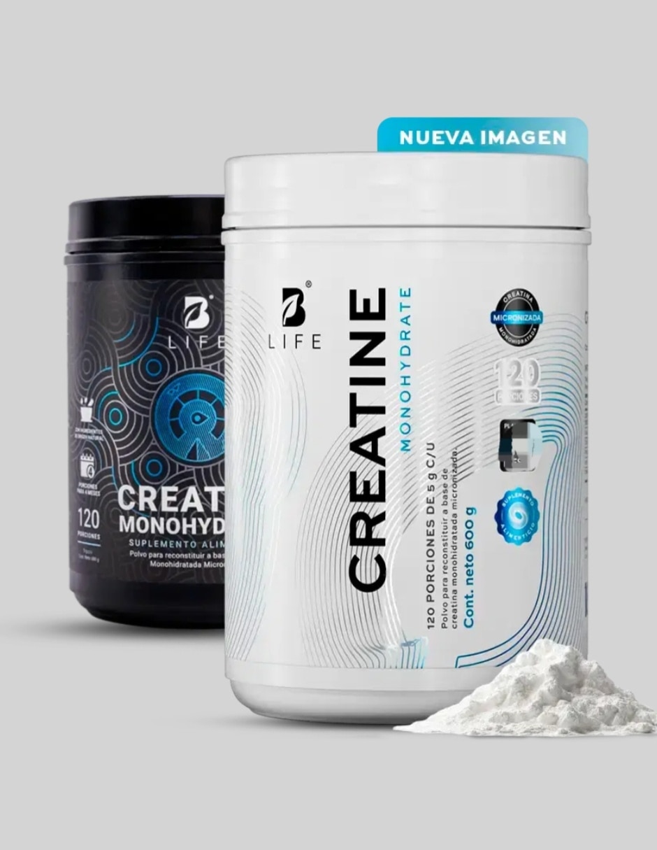 Creatina B Life Monohidratada micronizada de 600 g