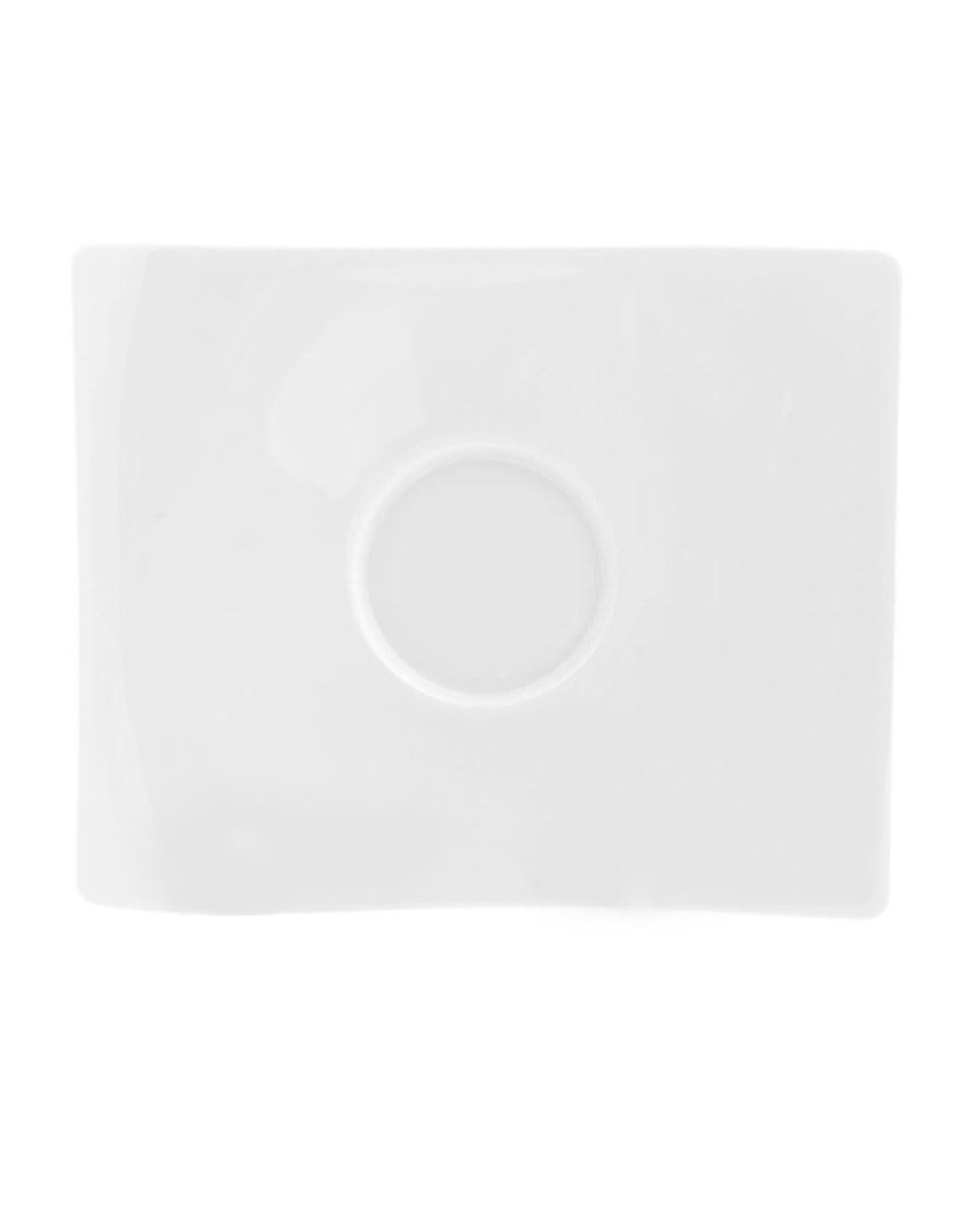 Plato para taza de porcelana