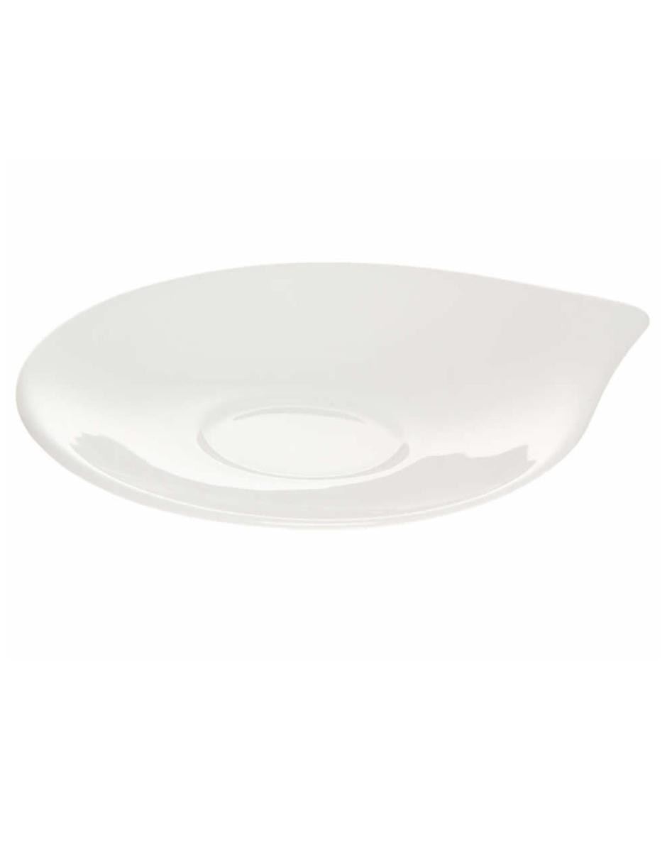 Plato postre de porcelana