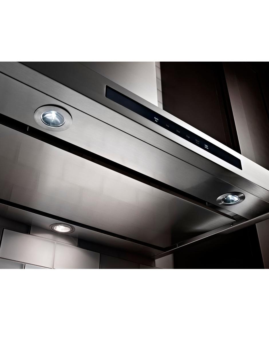 Campana de pared Kitchenaid KVWB600DSS de acero inoxidable 5