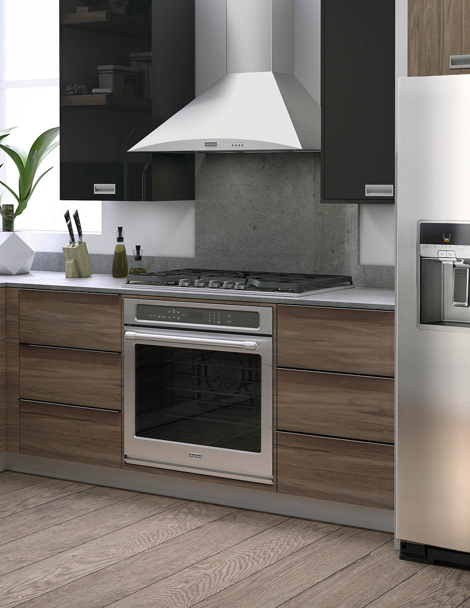 Campana de pared Maytag MH9036S de acero inoxidable