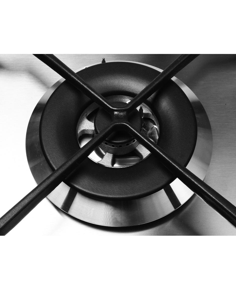 Parrilla a gas empotrable 4