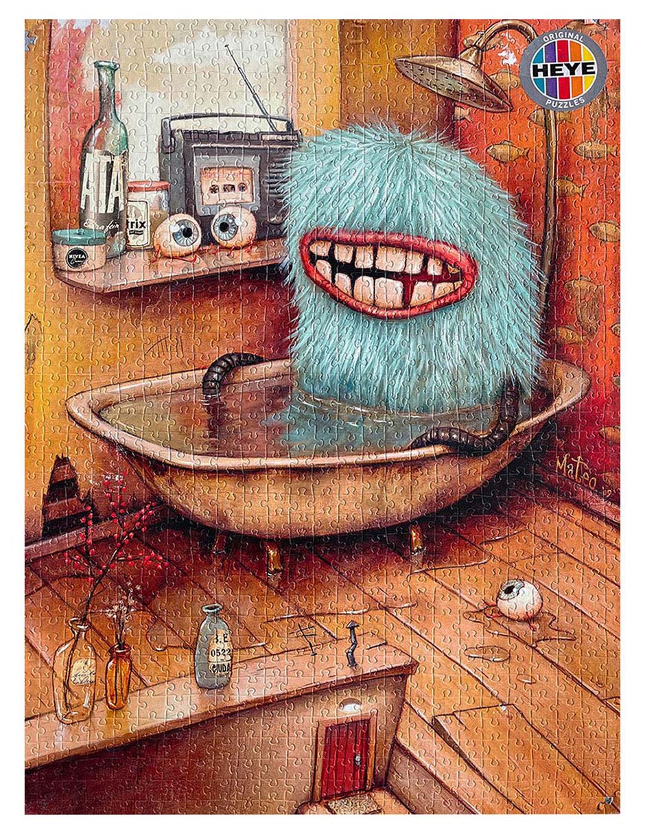 Rompecabezas zozoville bathtub 1000 piezas