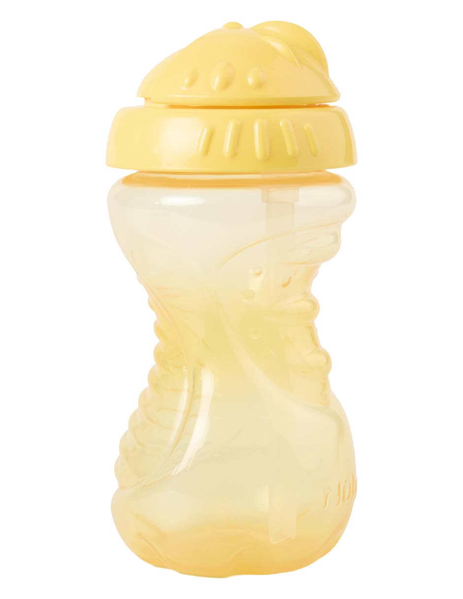 Vaso con tapa y popote de pl‡stico