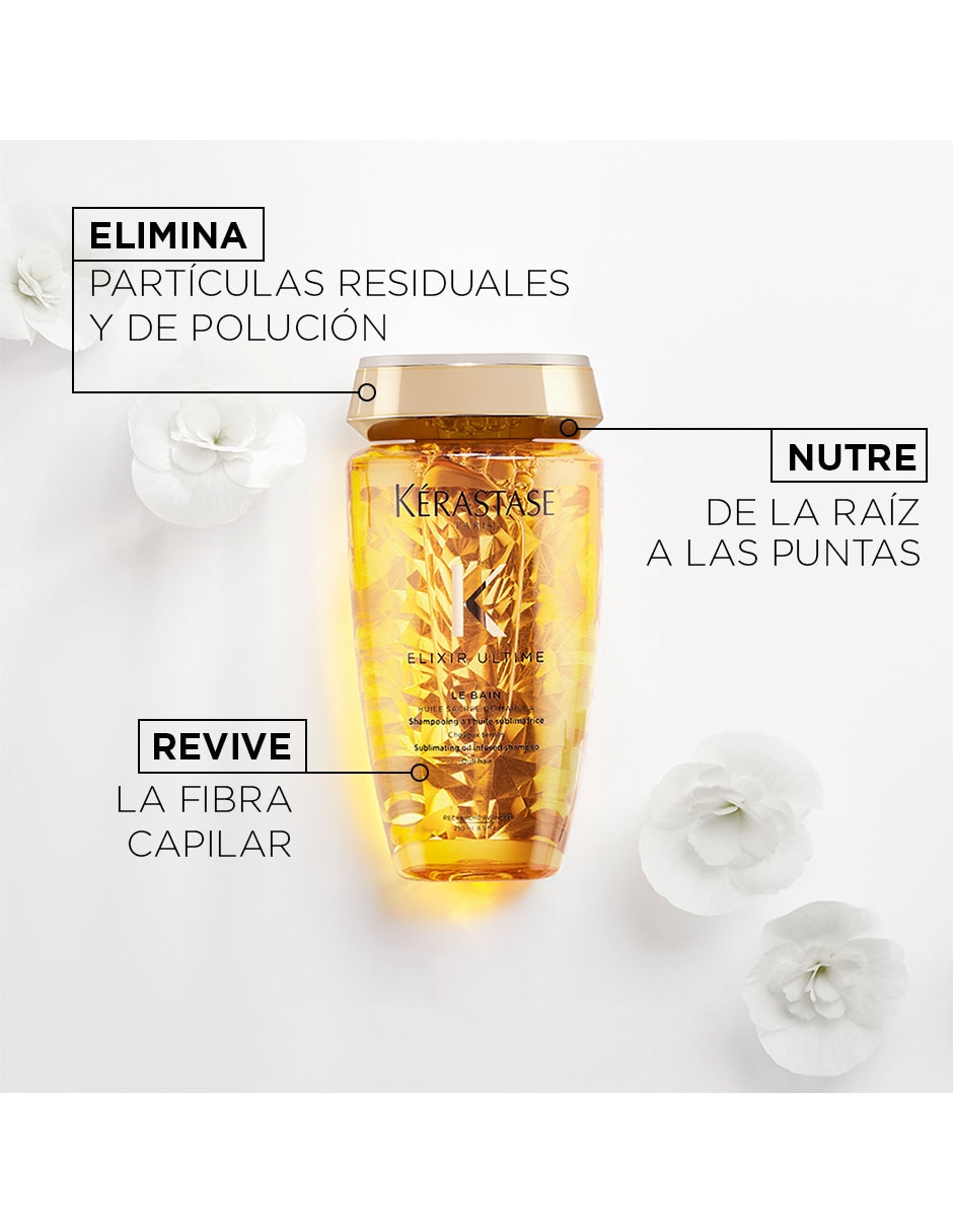 Shampoo para cabello Elixir Ultime 250 ml 4