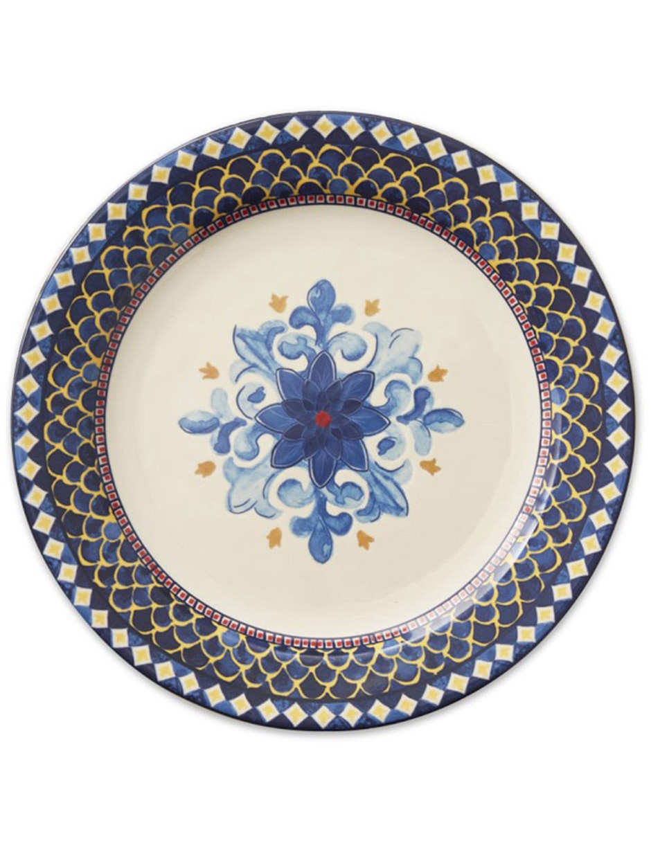 Plato trinche Sicilia de porcelana