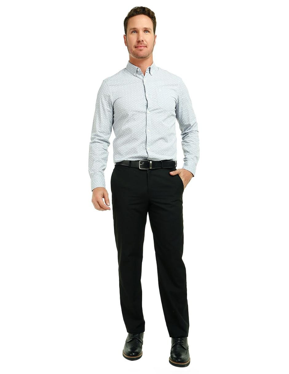 Pantalón de vestir recto para hombre 5