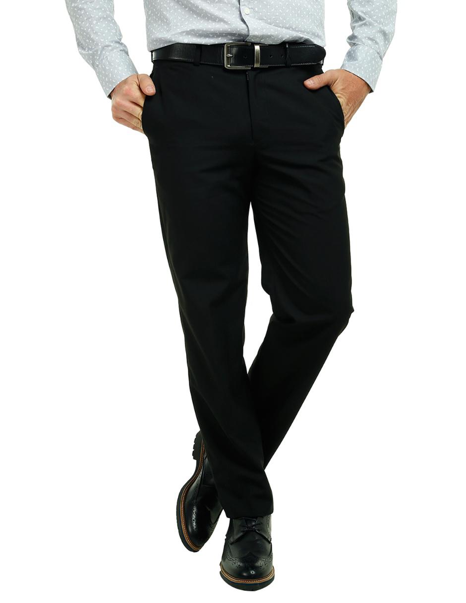 Pantalón de vestir recto para hombre