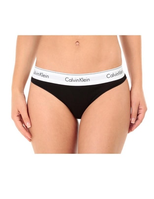 Tanga Calvin Klein de algodón para mujer