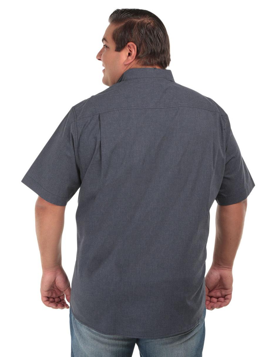 Camisa casual JBE de algodón manga corta para hombre