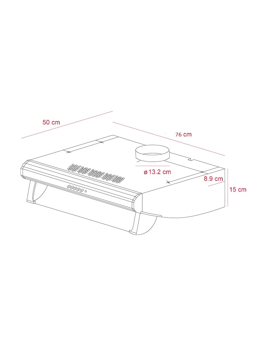 Campana de pared C7310 de acero inoxidable 4