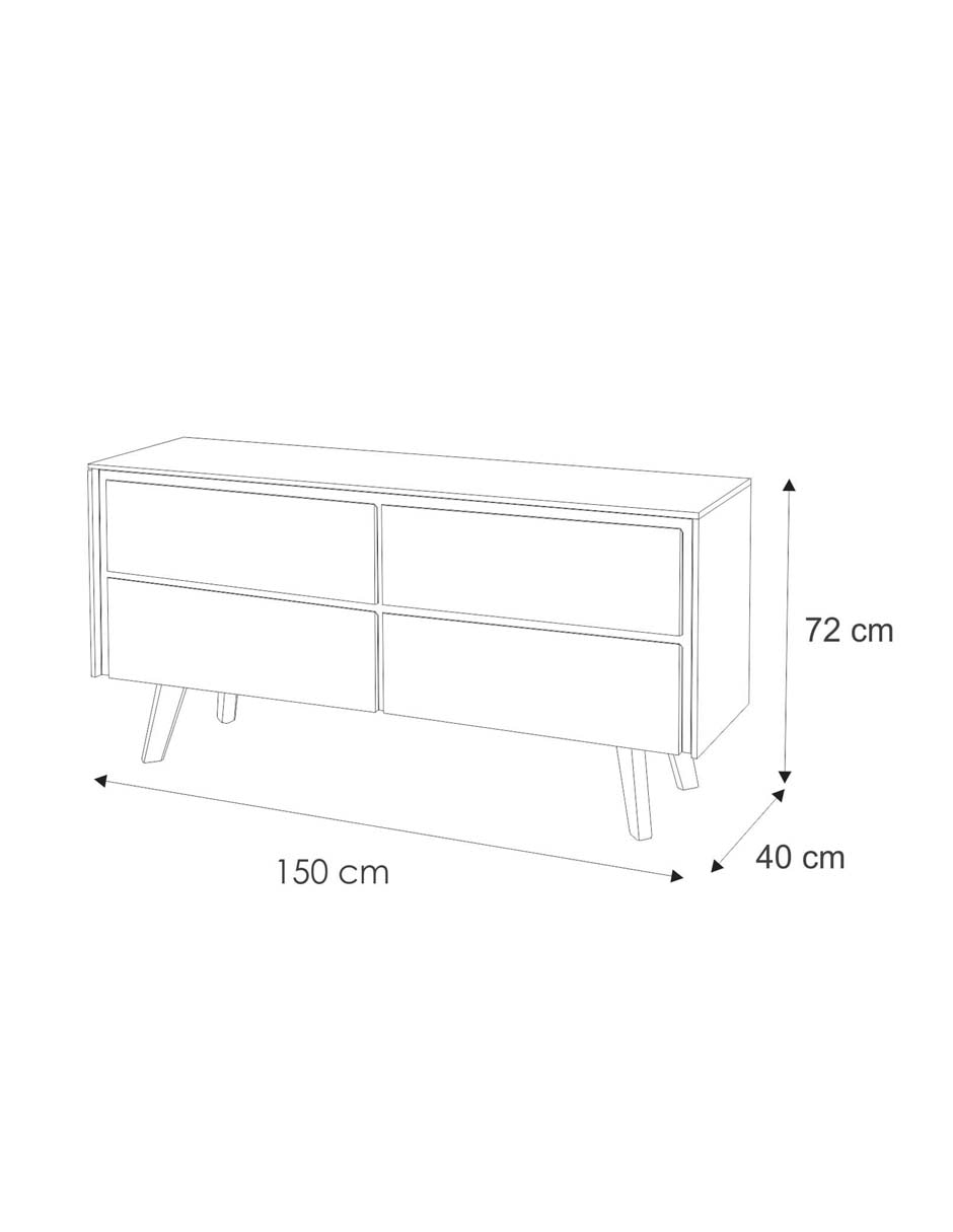 Cómoda Bose de madera 5