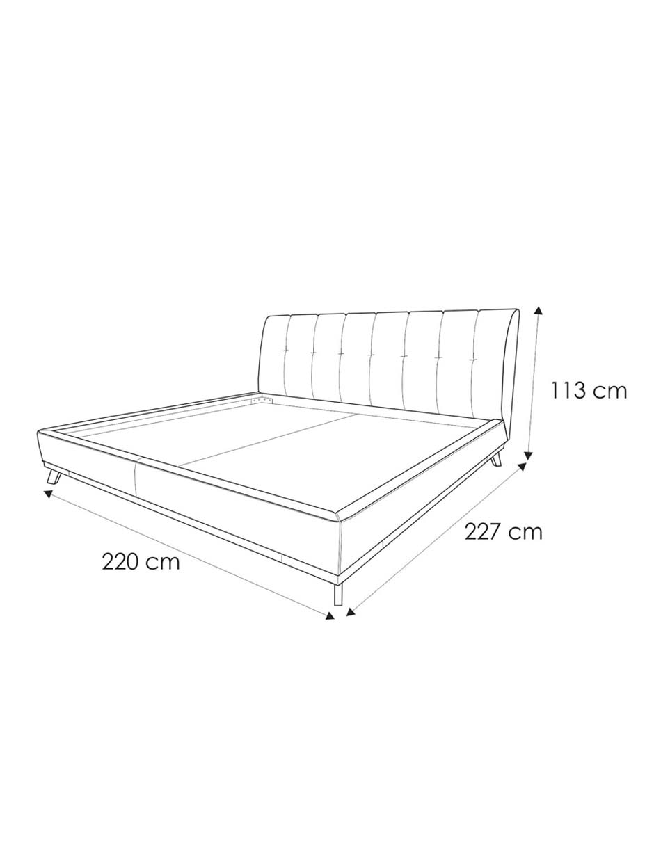 Cama Acor de poliéster