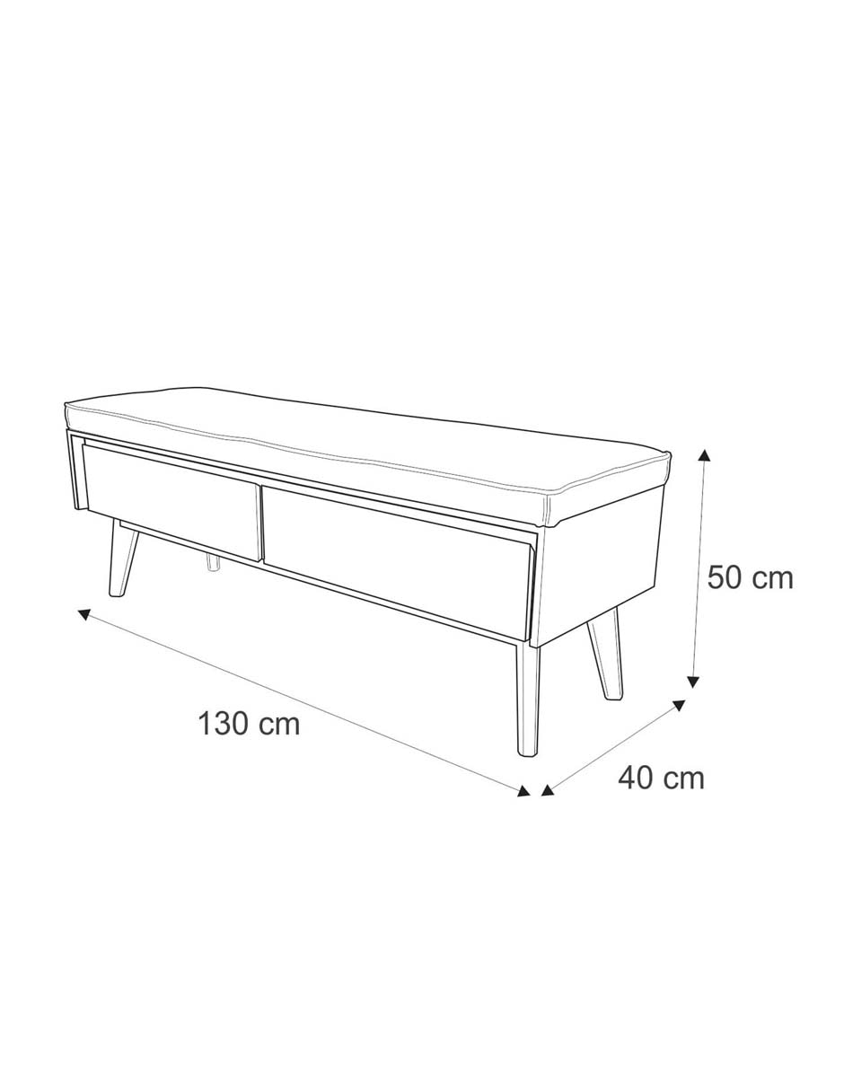 Pie de cama Bose de madera álamo 5