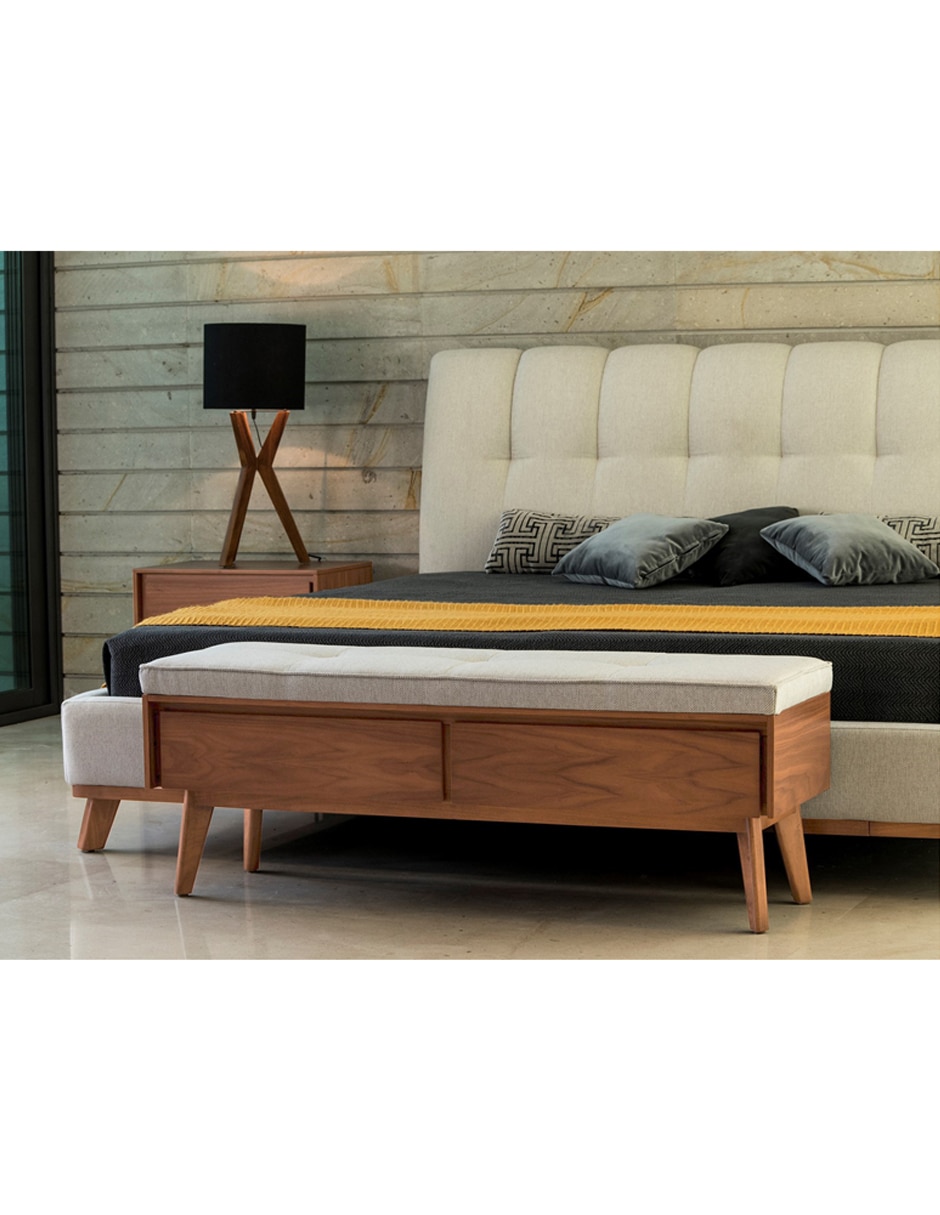 Pie de cama Bose de madera álamo 2