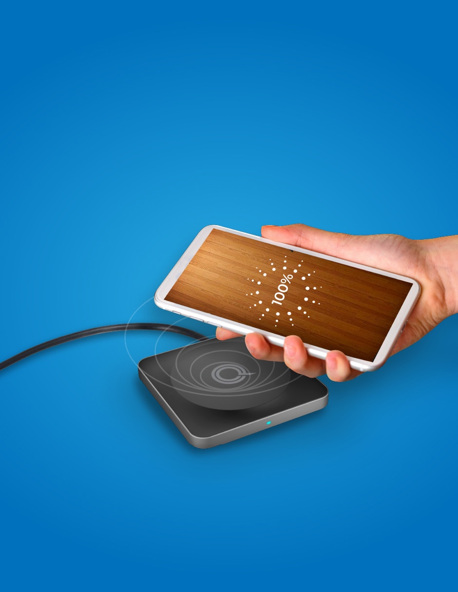 Cargador inalámbrico Quickcell Micro USB