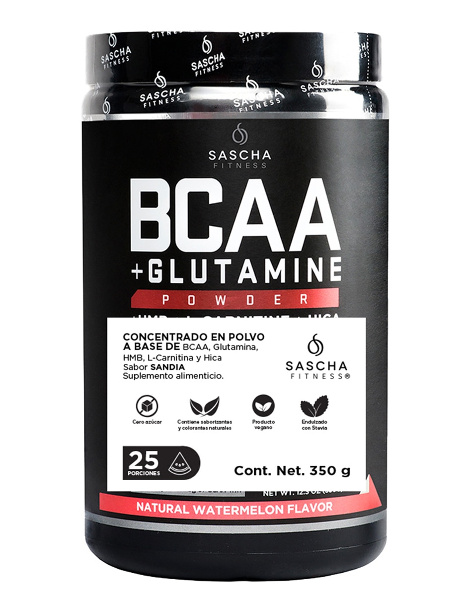 Suplemento alimenticio Sascha Fitness sabor sandia de 350 g