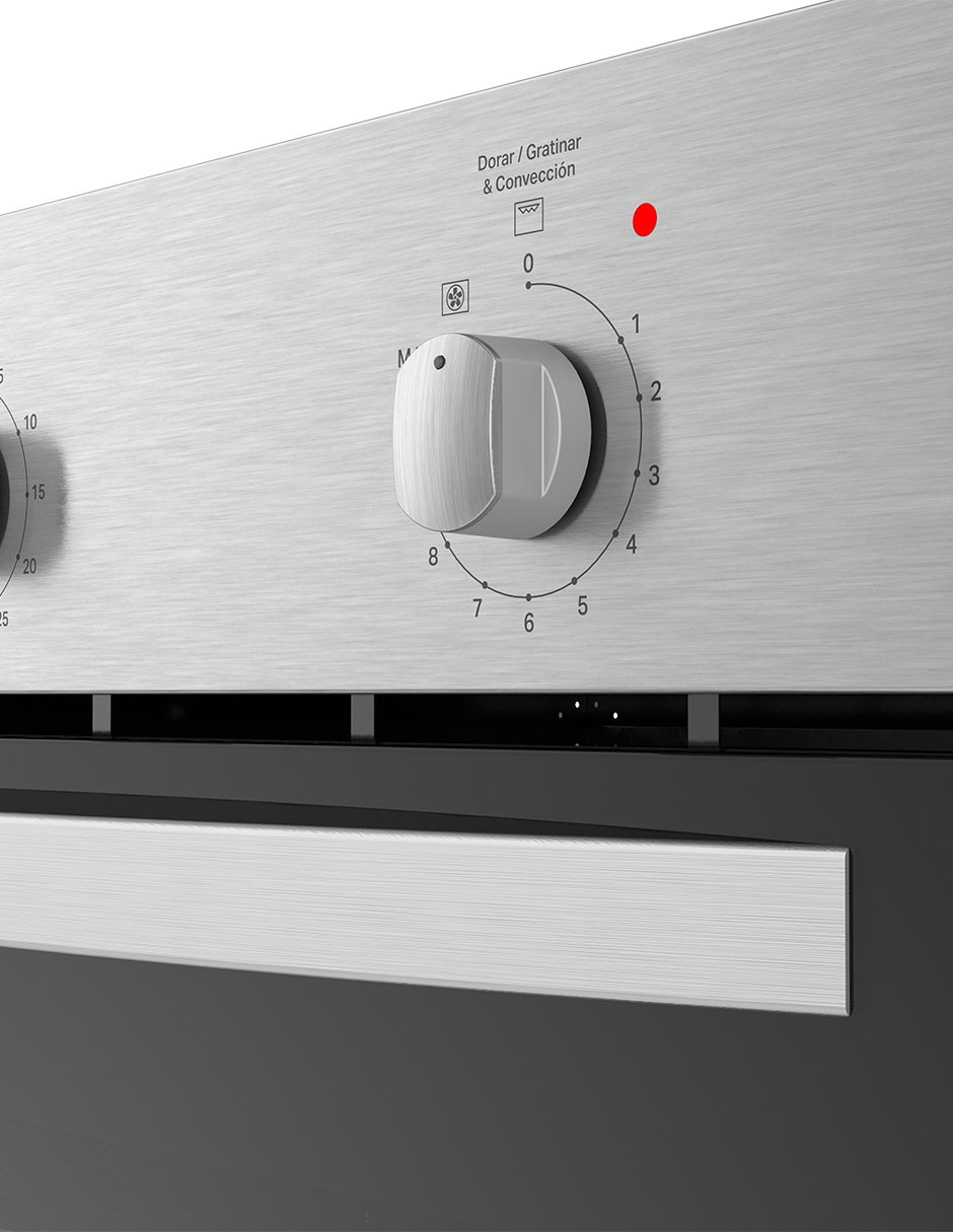 Horno a gas natural Whirlpool WOA300S capacidad 75 L