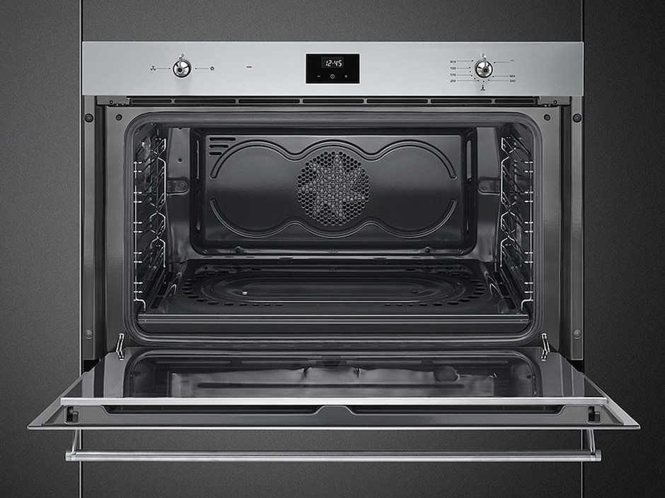Horno a gas natural Smeg SF9300GVXK1 capacidad 102 L 2