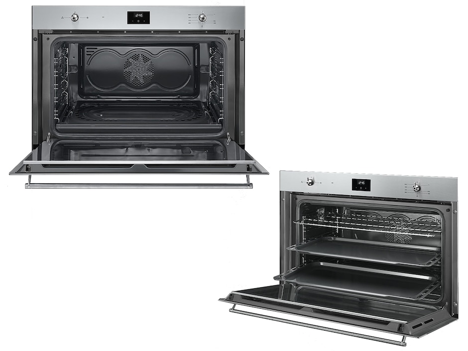 Horno a gas natural Smeg SF9300GVXK1 capacidad 102 L 4