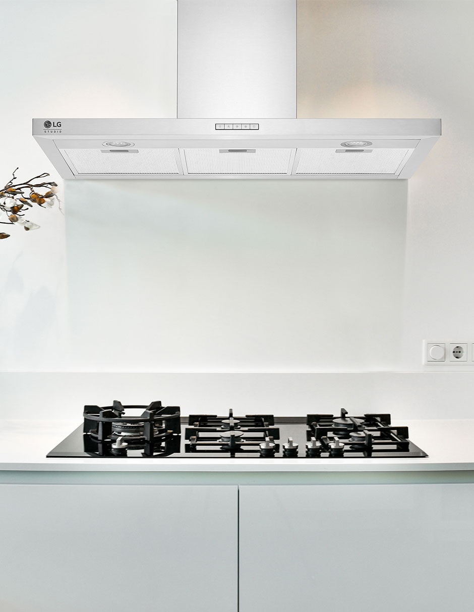 Campana de pared HCEZ3605S de acero inoxidable 9