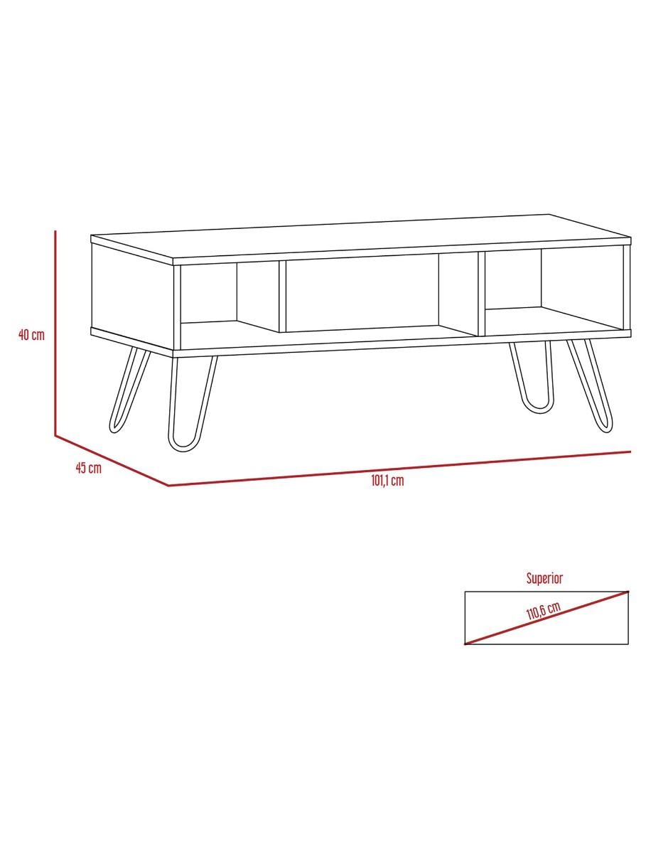 Mesa de centro armable