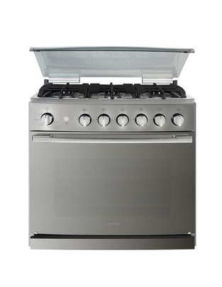 Estufa empotrable a Gas LP Teka 79 cm EMGG8660SRX de 6 quemadores