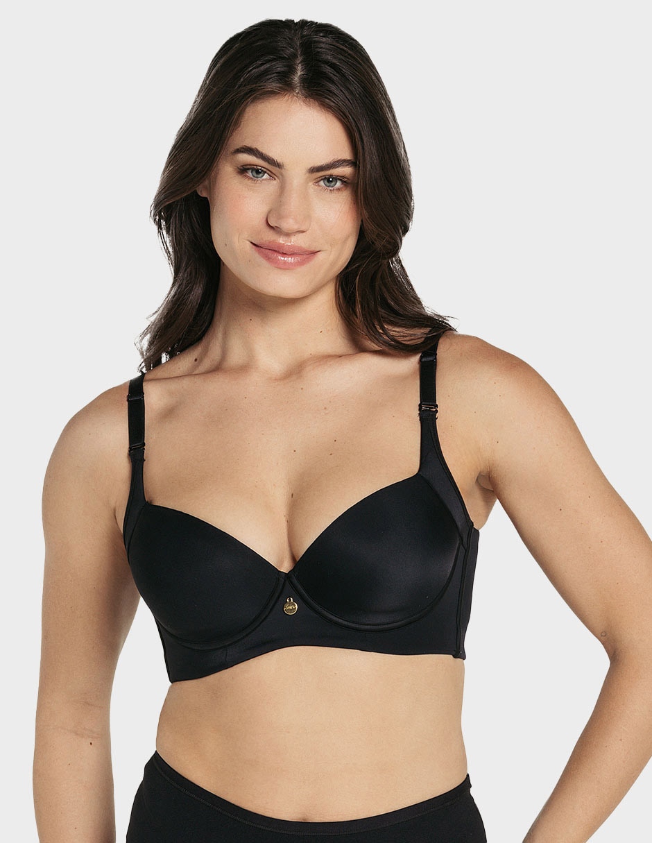 T-shirt bra copa preformada para mujer 1