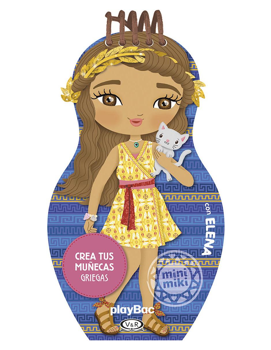 Imagen de producto Libro Crea Tus Muñecas Griegas con Elena de Mini Miki