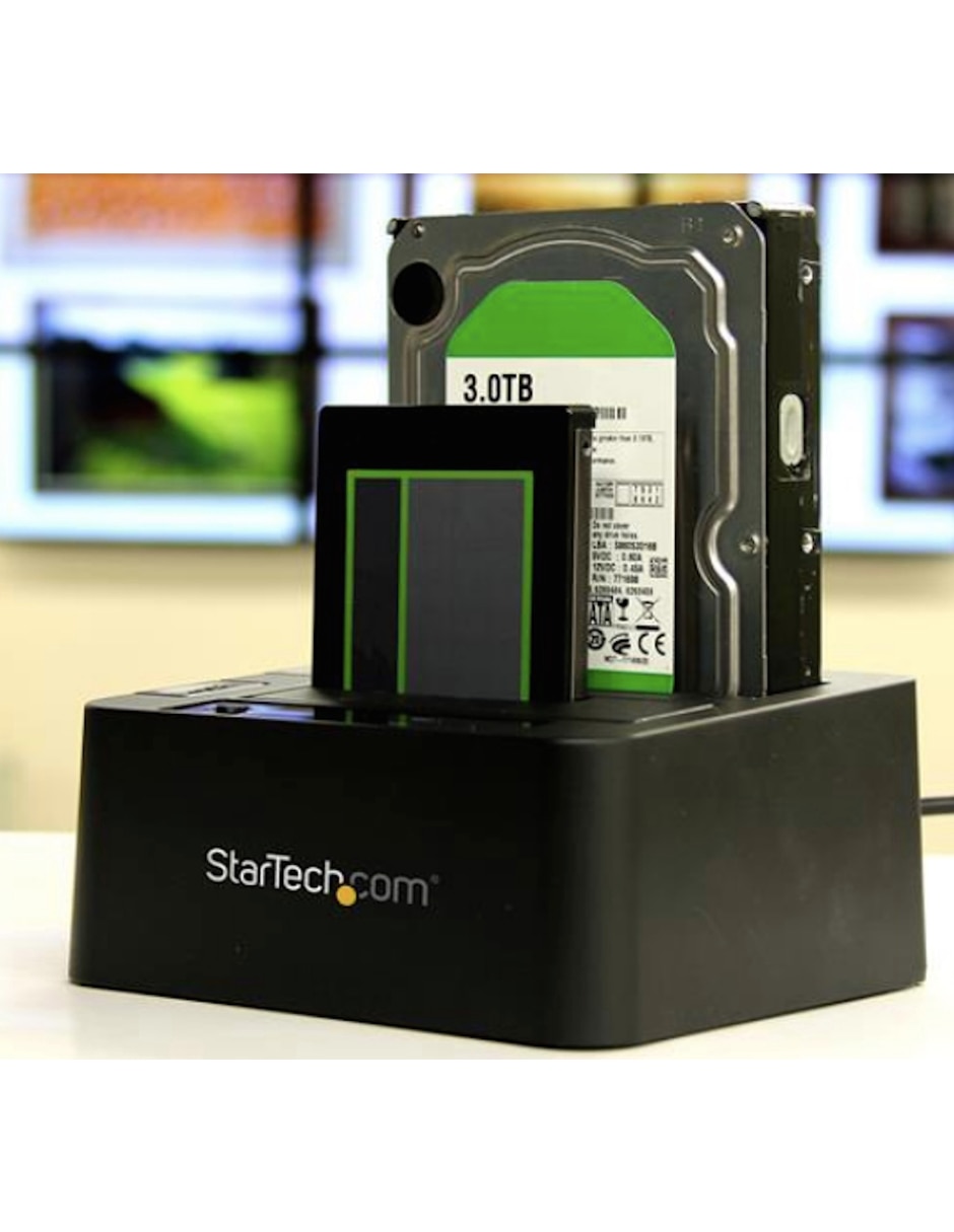 Docking Station USB 3.1 (10Gbps) con UAS de 2 Bahías para Disco Duro o SSD SATA de 2.5 o 3.5 Pulgadas Startech.com