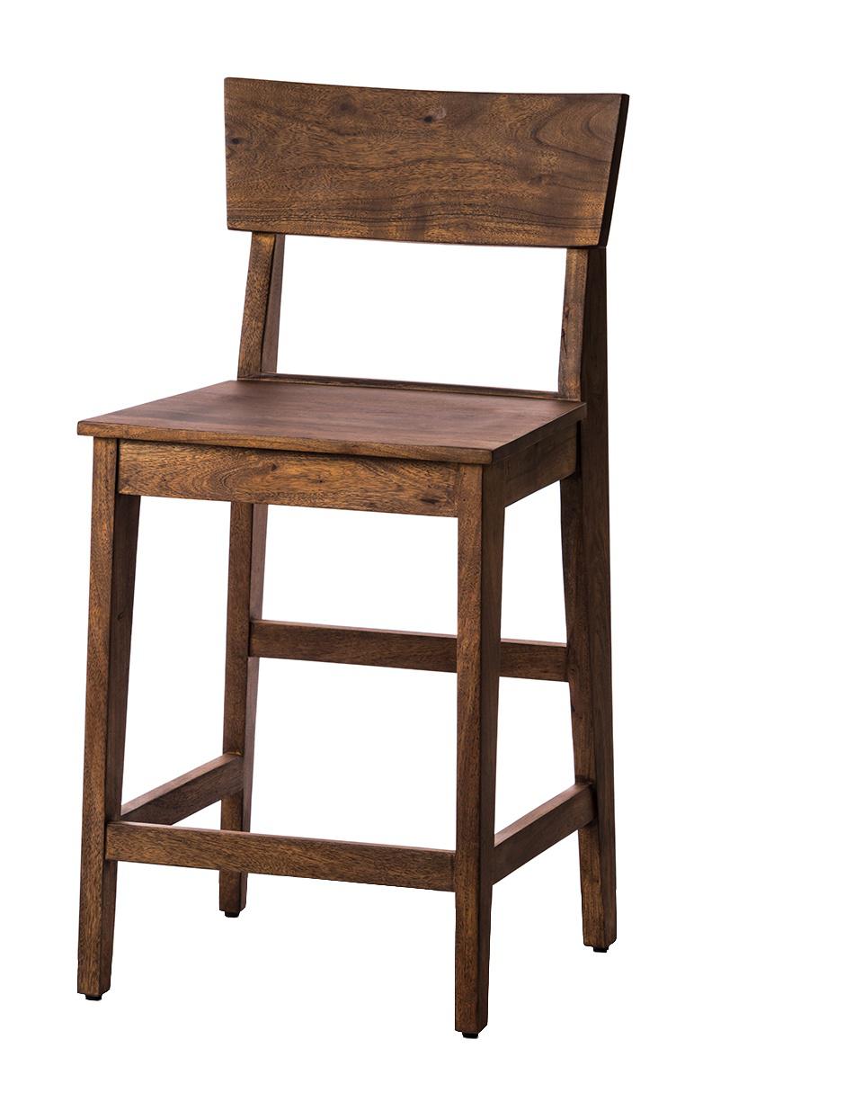 Silla alta Trendy de madera acacia Silla alta Trendy de madera acacia