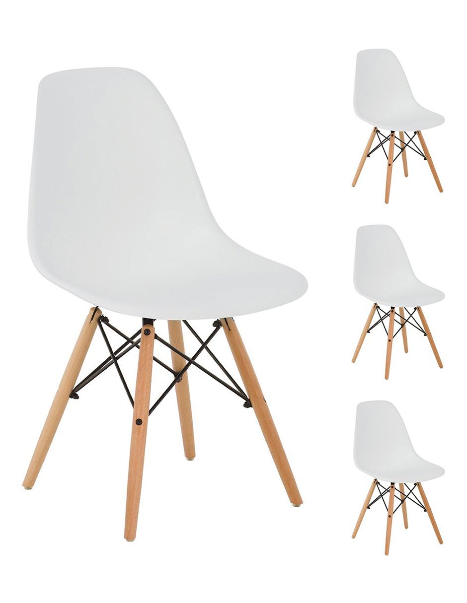 Set de sillas 4 piezas Set de sillas 4 piezas