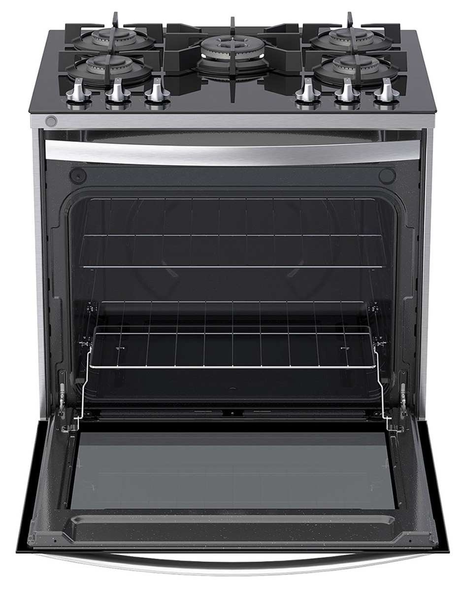 Estufa empotrable a Gas LP Whirlpool 76 cm WER7600S de 5 quemadores