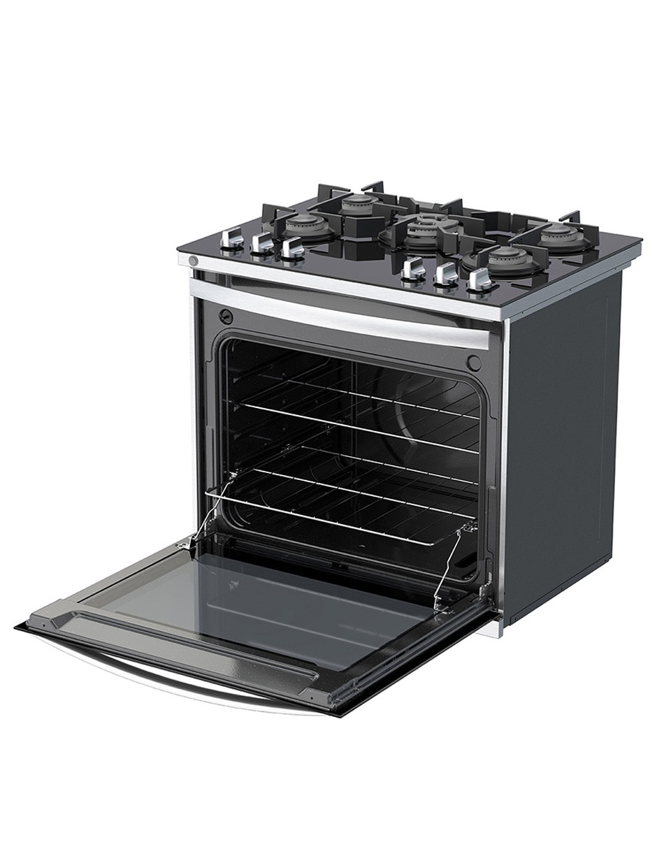 Estufa empotrable a Gas LP Whirlpool 76 cm WER7600S de 5 quemadores