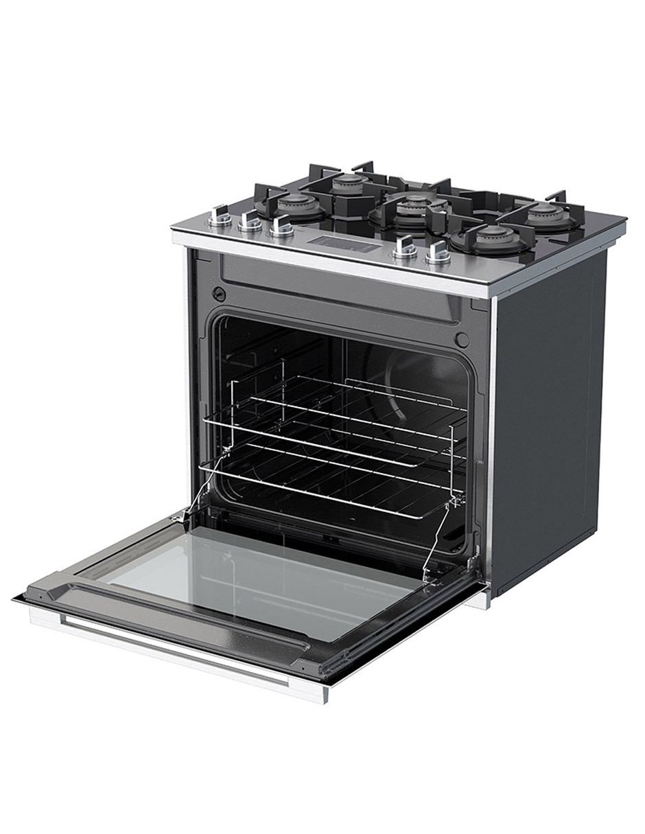 Estufa empotrable a Gas LP Whirlpool 76 cm WER9100S de 5 quemadores