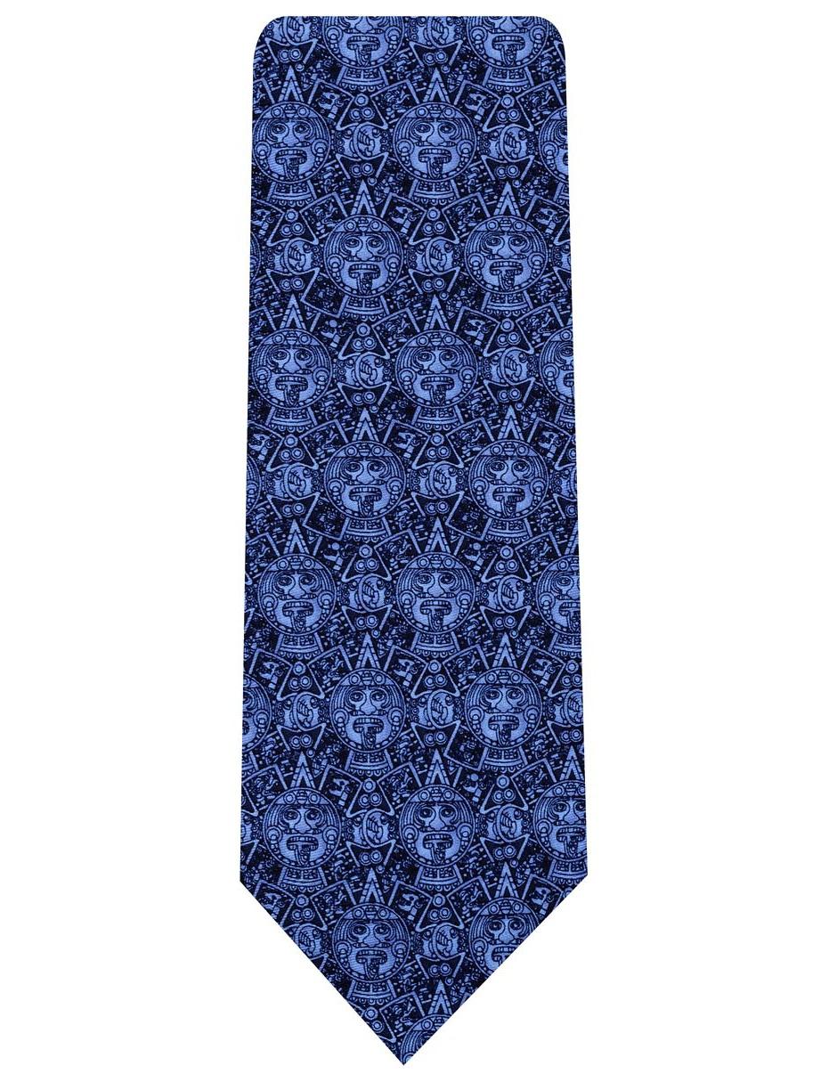Corbata regular de seda estampado para hombre 3