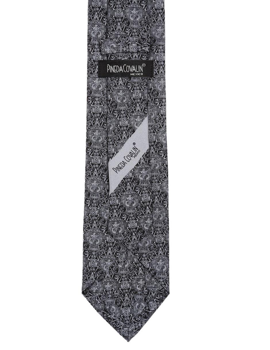 Corbata regular de seda estampado para hombre 3