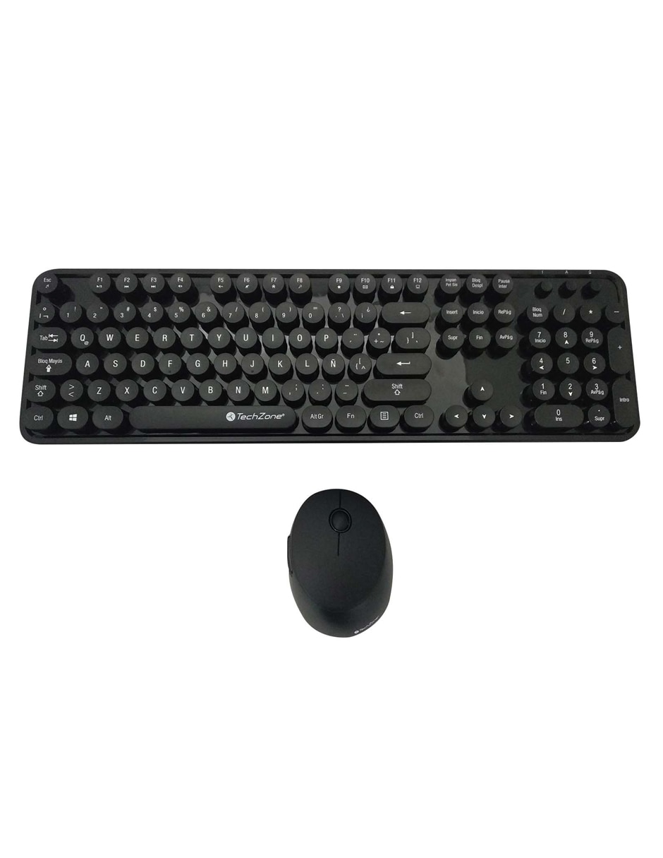 Teclado conexión inalámbrica Tz19Comb01-Ina