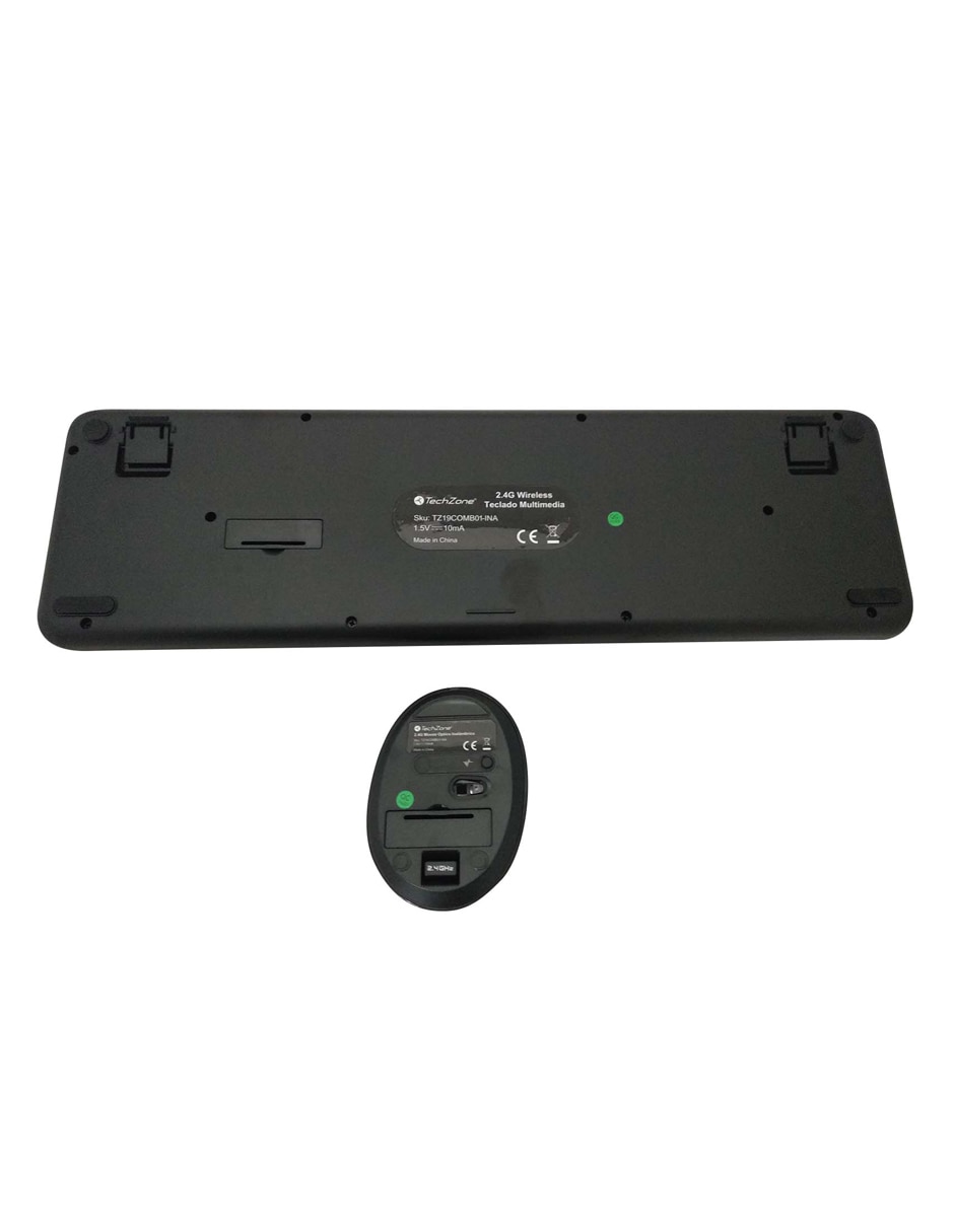 Teclado conexión inalámbrica Tz19Comb01-Ina