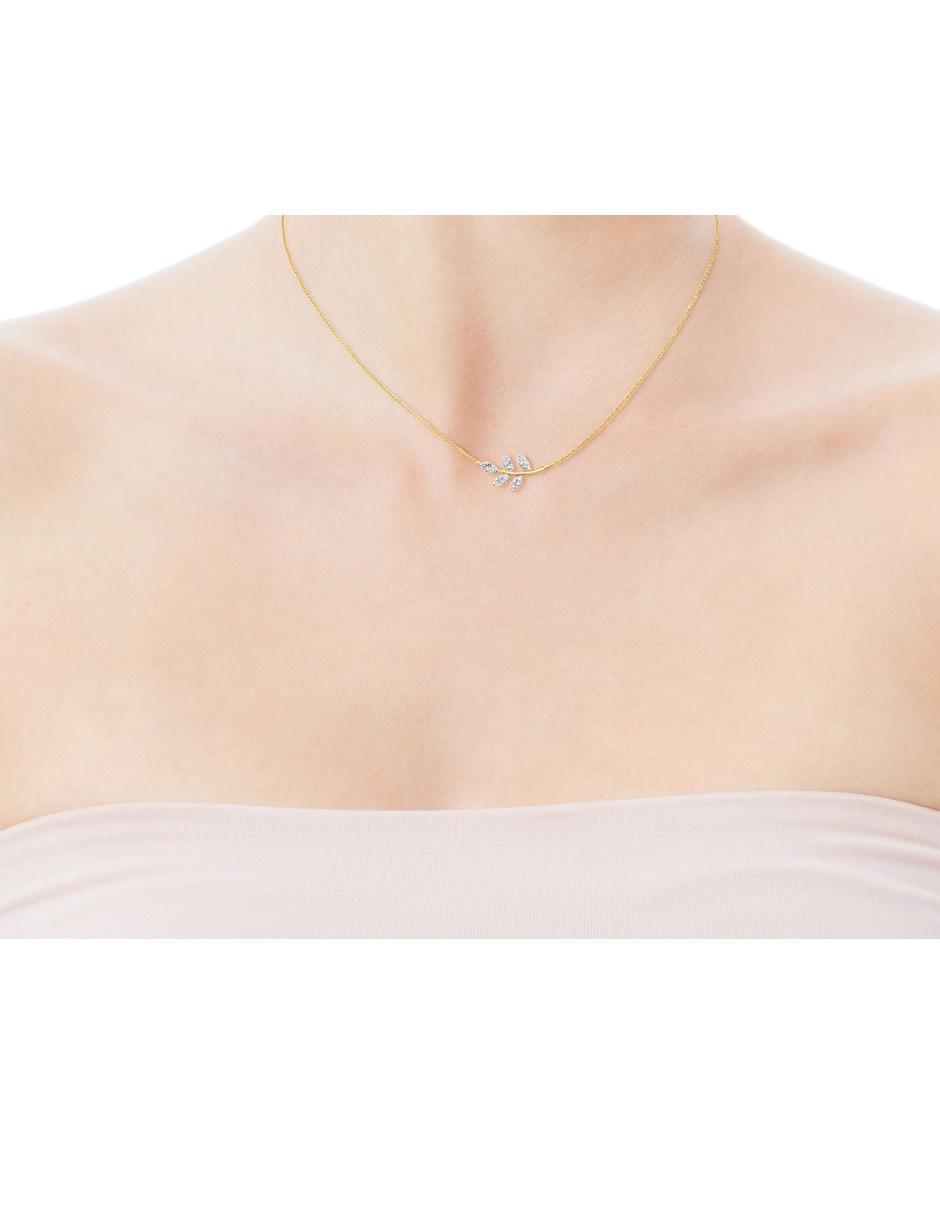 Collar de plata 18 K