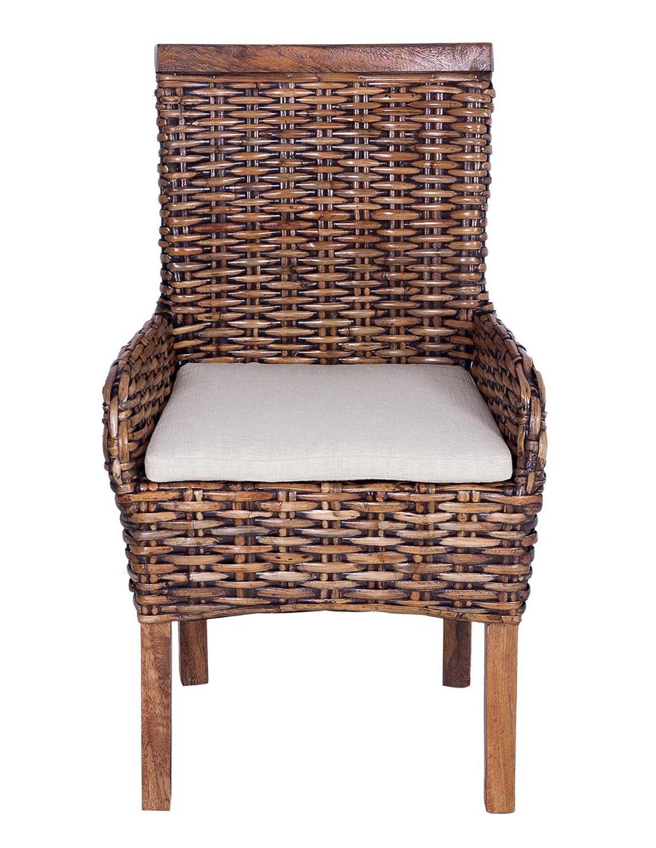 Silla Cadiz de ratán natural